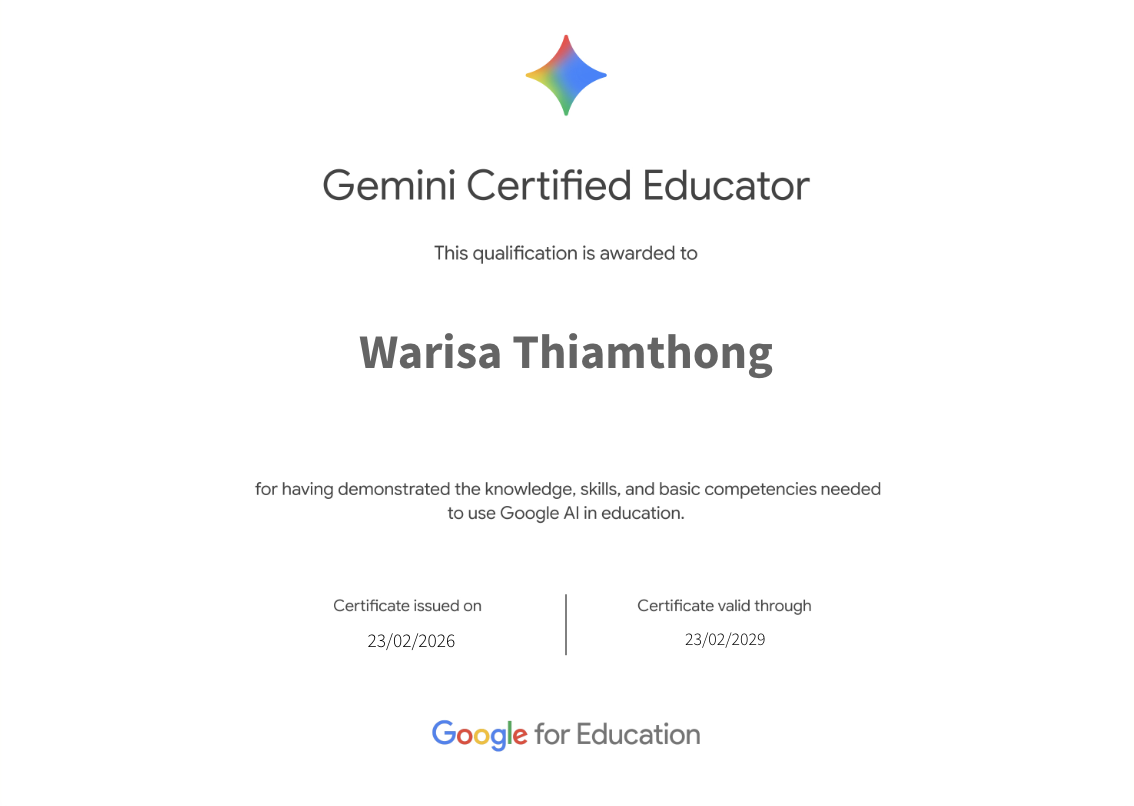 Gemini Certified Educator
