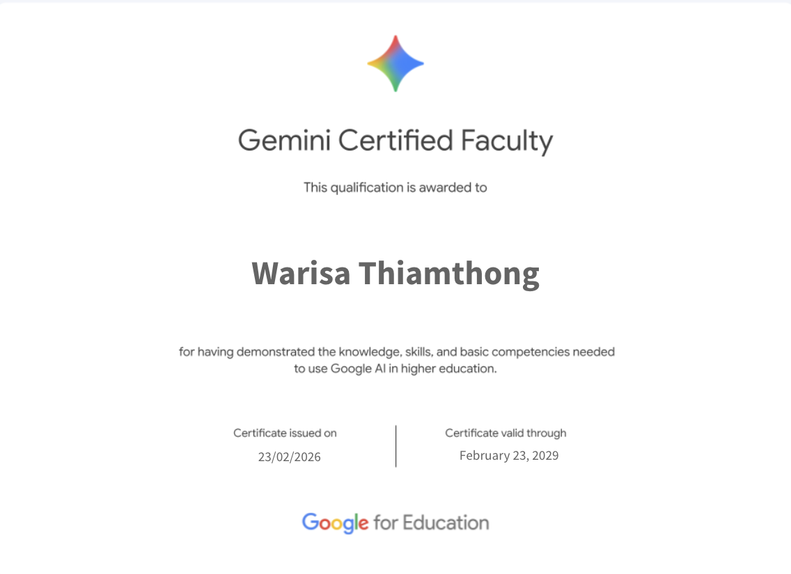Gemini Certified Faculty